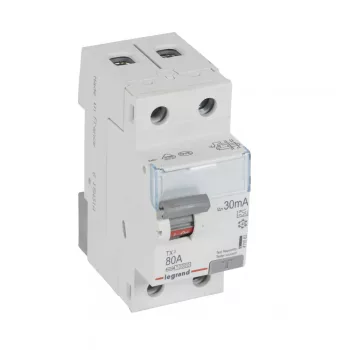 LEGRAND-411562 TX3 áram-védőkapcsoló 2P 80A 30MA A