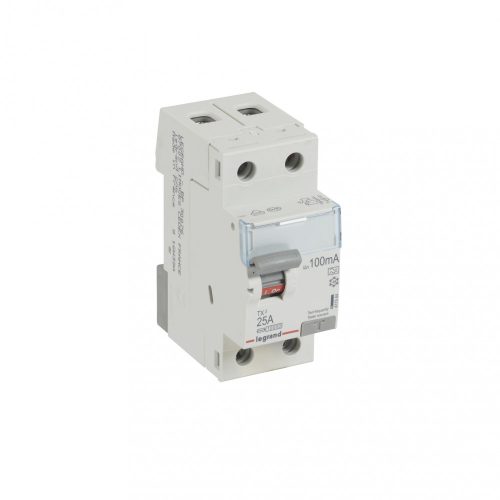 LEGRAND-411564 TX3 áram-védőkapcsoló 2P 25A 100MA A