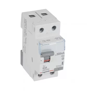 LEGRAND-411576 TX3 áram-védőkapcsoló 2P 63A 300MA A