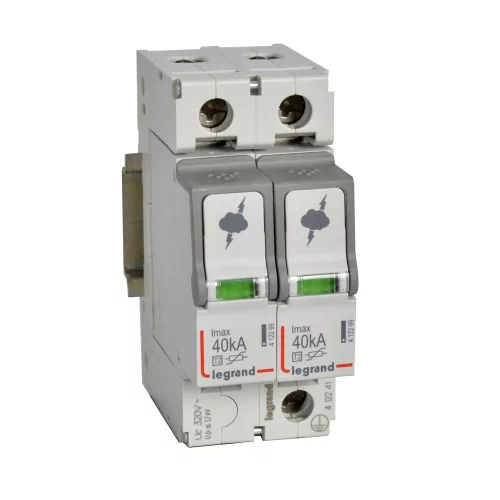 LEGRAND-412241 Túlfeszültség-levezető T2 40KA 2P