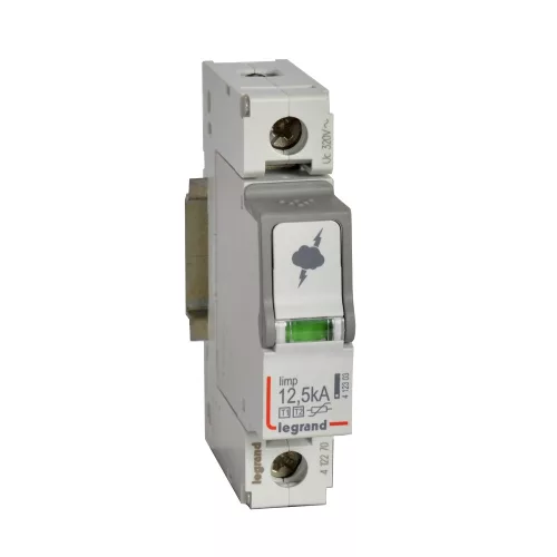 LEGRAND-412270 Túlfeszültség-levezető T1+T2 12,5KA 1P