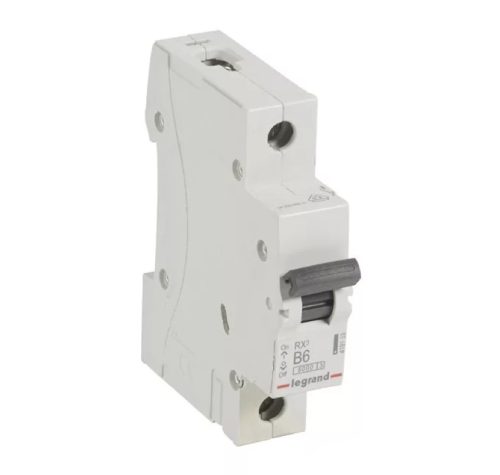 LEGRAND-419133 RX3 kismegszakító 1P B6 6000A BIC 