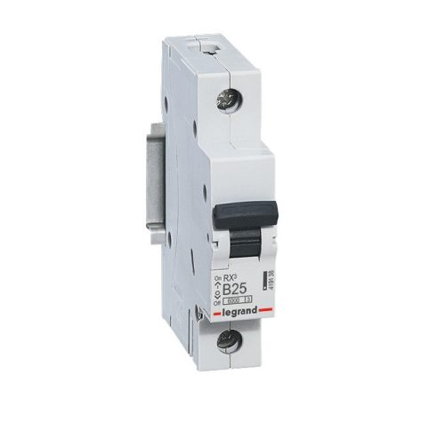 LEGRAND-419138 RX3 kismegszakító 1P B25 6000A BIC