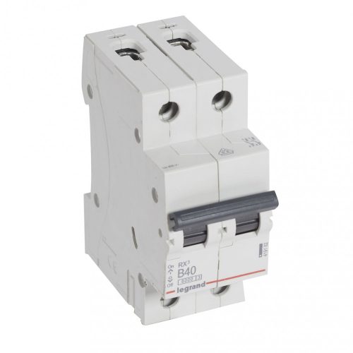 LEGRAND-419162 RX3 kismegszakító 2P B40 6000A BIC
