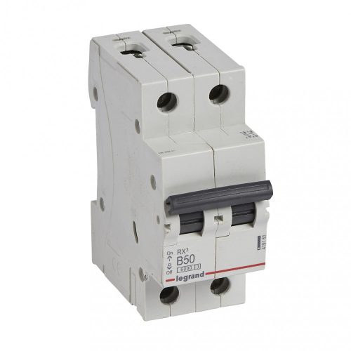 LEGRAND-419163 RX3 kismegszakító 2P B50 6000A BIC