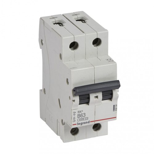 LEGRAND-419164 RX3 kismegszakító 2P B63 6000A BIC