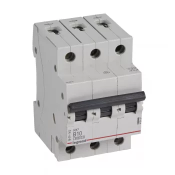LEGRAND-419167 RX3 kismegszakító 3P B10 6000A BIC 