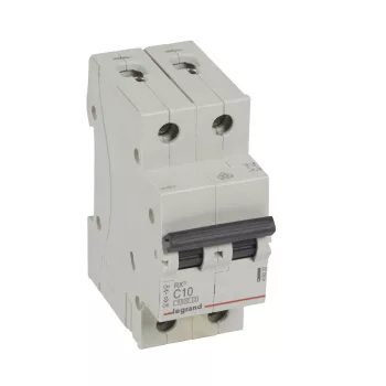 LEGRAND-419222 RX3 kismegszakító 2P C10 6000A BIC 