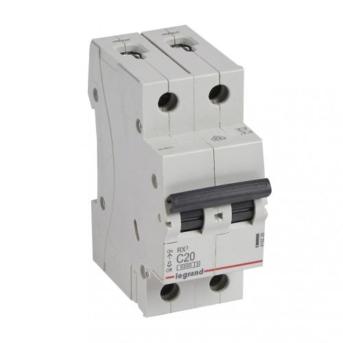 LEGRAND-419225 RX3 kismegszakító 2P C20 6000A BIC 