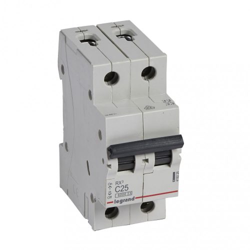 LEGRAND-419226 RX3 kismegszakító 2P C25 6000A BIC