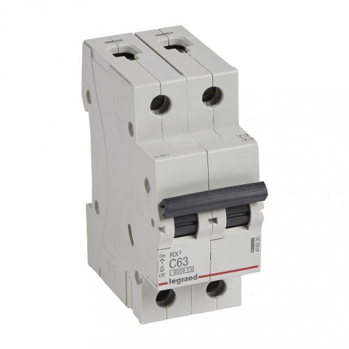 LEGRAND-419230 RX3 kismegszakító 2P C63 6000A BIC