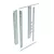 LEGRAND-433032 Atlantic függőleges tartó fém előlaphoz 800x800