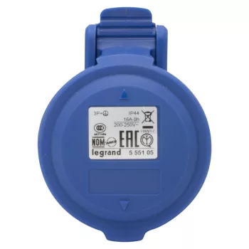   LEGRAND-555105 P17 Tempra PRO Dafh-163k09m 230V IP44 hordozható aljzat