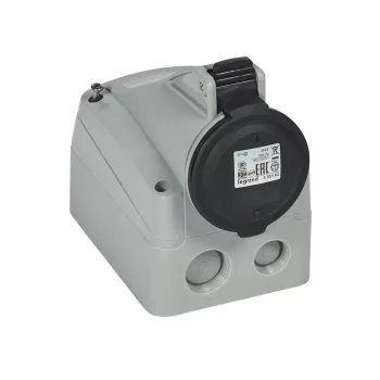   LEGRAND-555162 P17 Tempra Pro Dafr163k07m500V IP44 rögzíthető aljzat