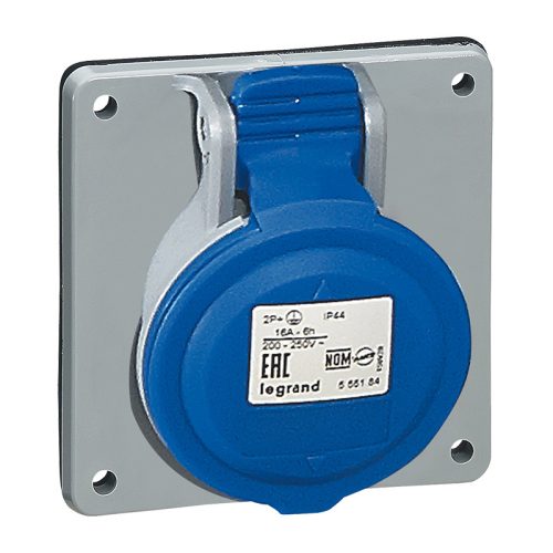 LEGRAND-555186 P17 Tempra Pro Dafbe164k09230V IP44 döntött aljzat