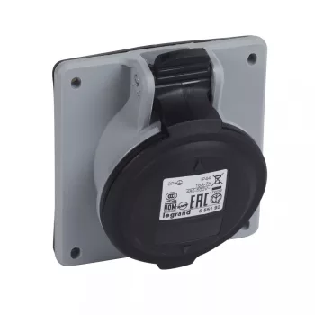  LEGRAND-555192 P17 Tempra Pro Dafbe163k07500V IP44 döntött aljzat