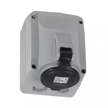   LEGRAND-555262 P17 Tempra Pro Dafr323k07500V IP44 rögzíthető aljzat