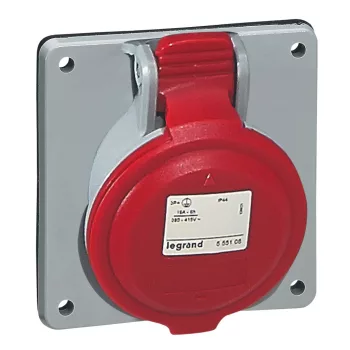   LEGRAND-555288 P17 Tempra PRO Dafbe-323k06 m400V IP44 döntött aljzat