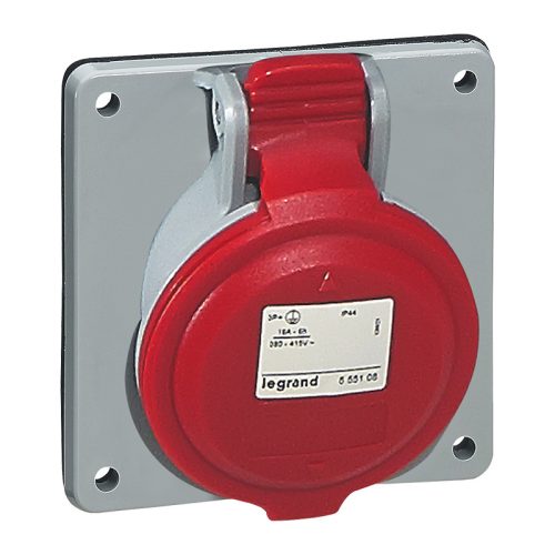 LEGRAND-555289 P17 Tempra PRO Dafbe-324k06 m400V IP44 döntött aljzat