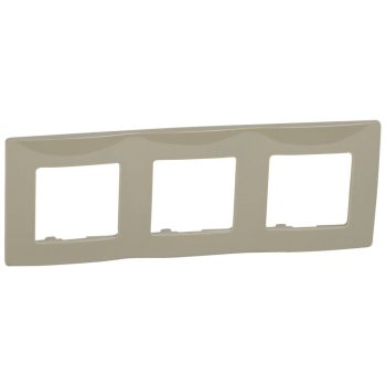 LEGRAND-665033 Niloé 3-ea keret füstszürke