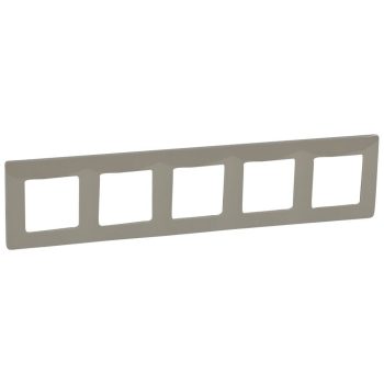 LEGRAND-665035 Niloé 5-ös keret füstszürke