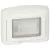 LEGRAND Plexo IP 55 keret membrános csapófedéllel, 3 modulos, Program Mosaichoz, fehér
