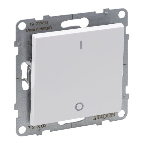 LEGRAND-721102 Suno kétpólusú kapcsoló 10AX, fehér