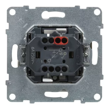 LEGRAND-721109 Suno egypólusú nyomó 6A, fehér