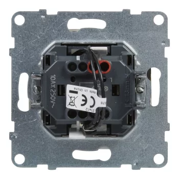   LEGRAND-721111 Suno egypólusú kapcsoló jelzőfénnyel 10AX, fehér