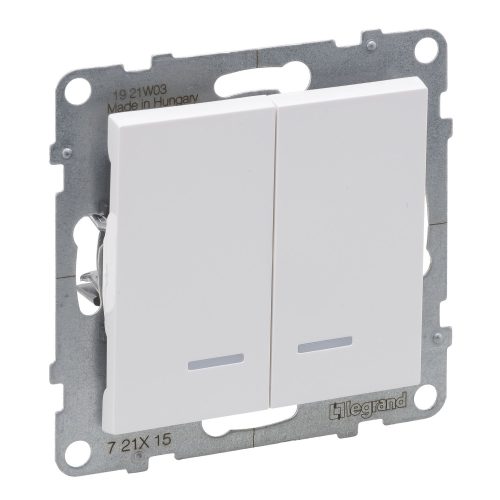 LEGRAND-721115 Suno csillárkapcsoló jelzőfénnyel 10AX, fehér