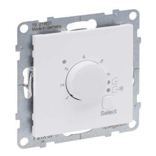 LEGRAND-721137 Suno szobatermosztát padlófűtéshez, 16A, fehér