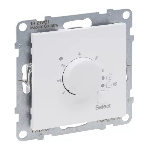 LEGRAND-721137 Suno szobatermosztát padlófűtéshez, 16A, fehér