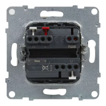   LEGRAND-721139 Suno redőnykapcsoló (3 állású) 6A, mechanikus végállású motor közvetlen vezérléséhez, fehér