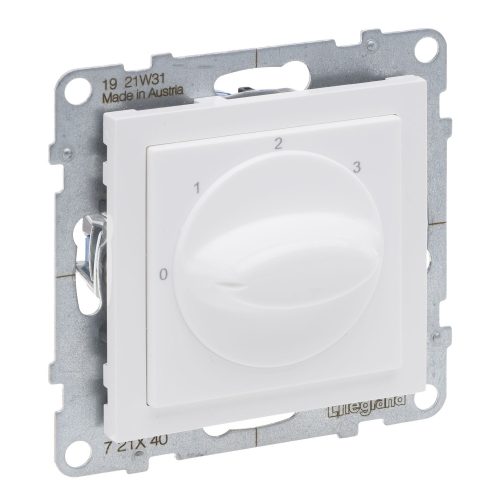 LEGRAND-721140 Suno fokozatkapcsoló (0, 1, 2, 3), fehér