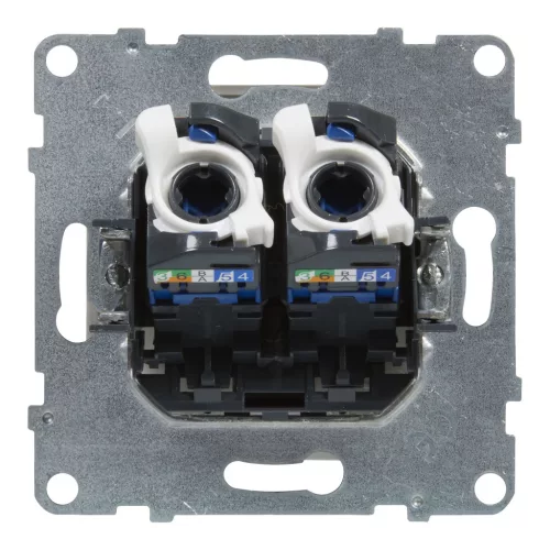 LEGRAND-721153 Suno 2xRJ45 Cat.6 UTP aljzat, fehér