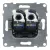 LEGRAND-721153 Suno 2xRJ45 Cat.6 UTP aljzat, fehér