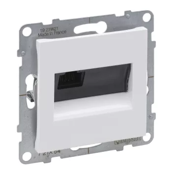 LEGRAND-721154 Suno RJ45 Cat.6A UTP aljzat, fehér