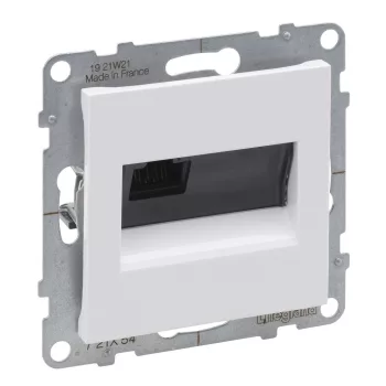 LEGRAND-721154 Suno RJ45 Cat.6A UTP aljzat, fehér