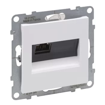 LEGRAND-721156 Suno RJ45 Cat.6 STP aljzat, fehér