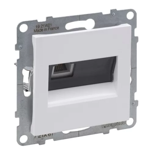 LEGRAND-721161 Suno RJ11 aljzat, fehér