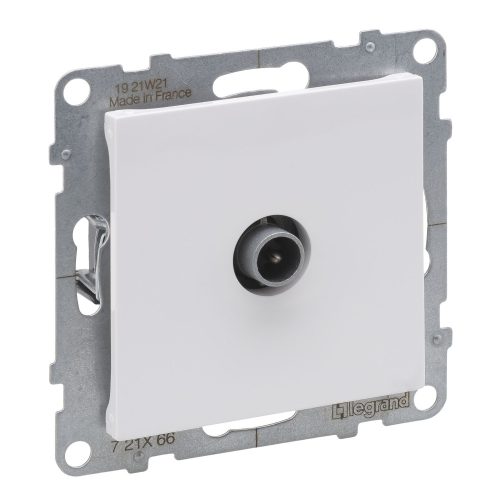 LEGRAND-721166 Suno TV aljzat, végzáró (10 dB), fehér