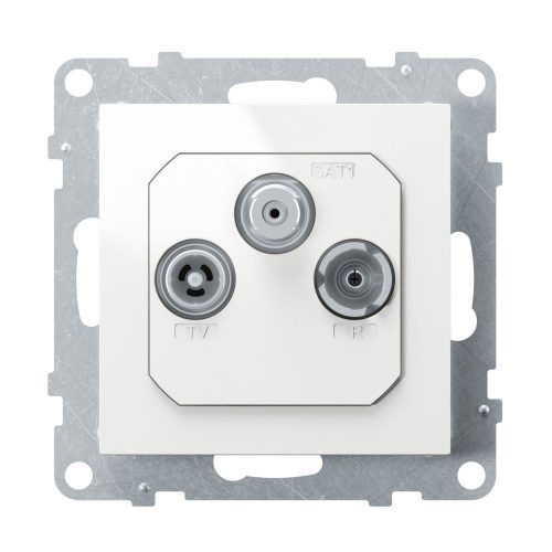 LEGRAND-721167 Suno TV-R-SAT aljzat csillagpontos, fehér