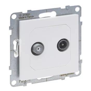 LEGRAND-721171 Suno TV-SAT aljzat csillagpontos, fehér