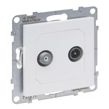 LEGRAND-721171 Suno TV-SAT aljzat csillagpontos, fehér