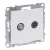 LEGRAND-721171 Suno TV-SAT aljzat csillagpontos, fehér