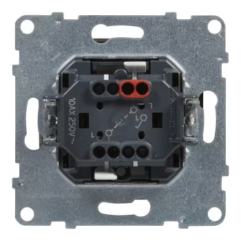 LEGRAND-721301 Suno egypólusú kapcsoló 10AX, alumínium