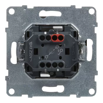 LEGRAND-721301 Suno egypólusú kapcsoló 10AX, alumínium