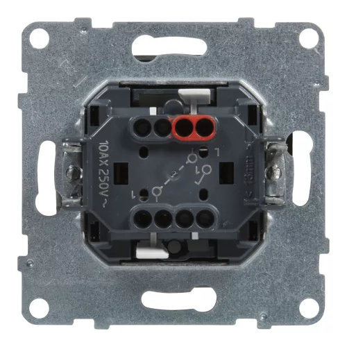 LEGRAND-721301 Suno egypólusú kapcsoló 10AX, alumínium
