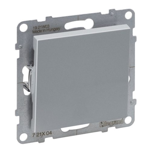 LEGRAND-721304 Suno egypólusú kapcsoló 16AX, alumínium