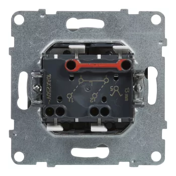 LEGRAND-721305 Suno csillárkapcsoló 10AX, alumínium